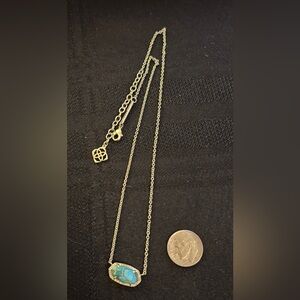 Kendra Scott necklace. Turquoise